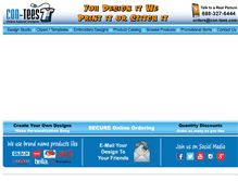 Tablet Screenshot of con-tees.com